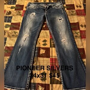 Dark denim Silver jeans 34x31